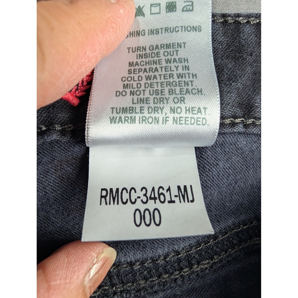 Cinch Lynden Bootcut Jeans Women 28/5‎ L Black Denim - Picture 7 of 8